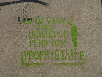 photo graffiti Paris 20eme arrondissement